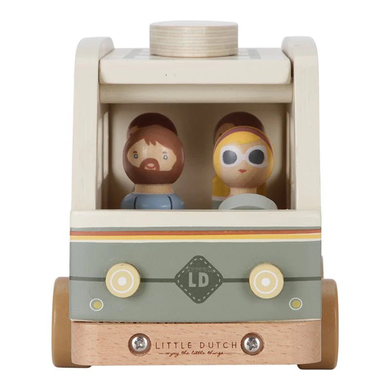 Little Dutch | Houten Vintage Camper | 18+ mnd - Kleine Eland