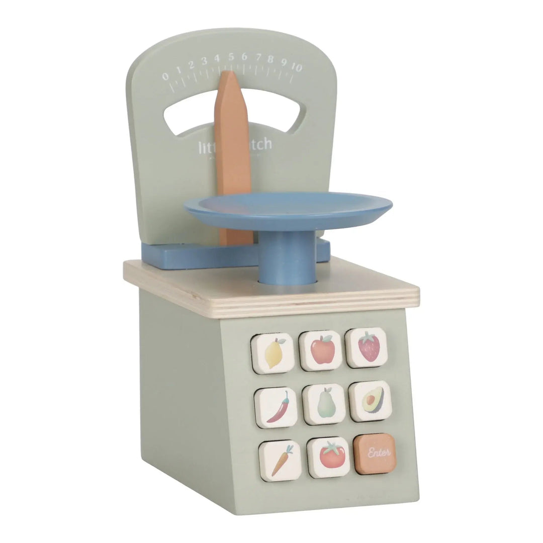 Little Dutch | Houten Weegschaal | 19,5 cm | 3+ - Kleine Eland