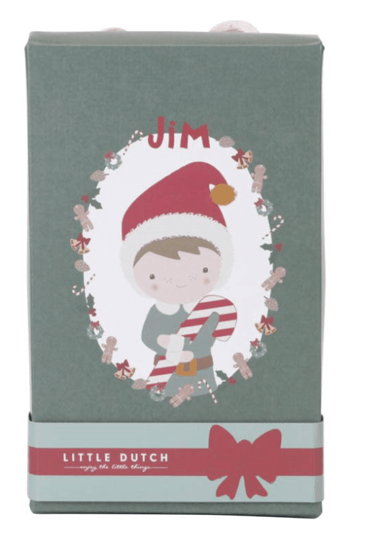 Little Dutch | Kerst | Knuffelpop | Jim | 35 cm - Kleine Eland