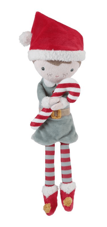 Little Dutch | Kerst | Knuffelpop | Jim | 35 cm - Kleine Eland