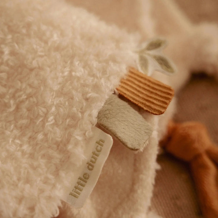 Little Dutch | Knuffeldoek | met Speenhouder | Little Goose | 25 cm | 0+ - Kleine Eland