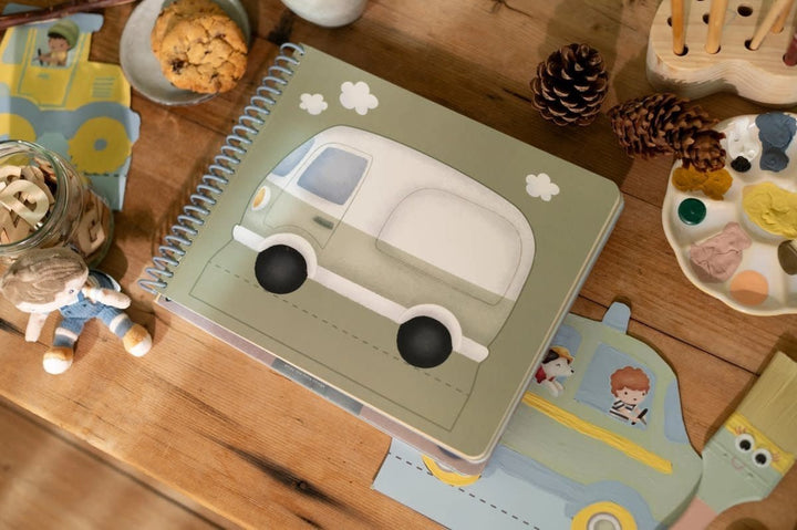 Little Dutch | Knutselboek Jim &amp; Friends | Auto&