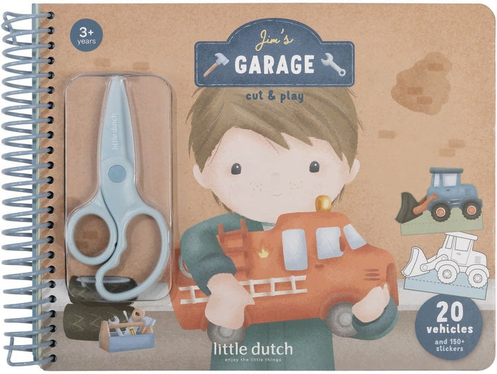 Little Dutch | Knutselboek Jim &amp; Friends | Auto&
