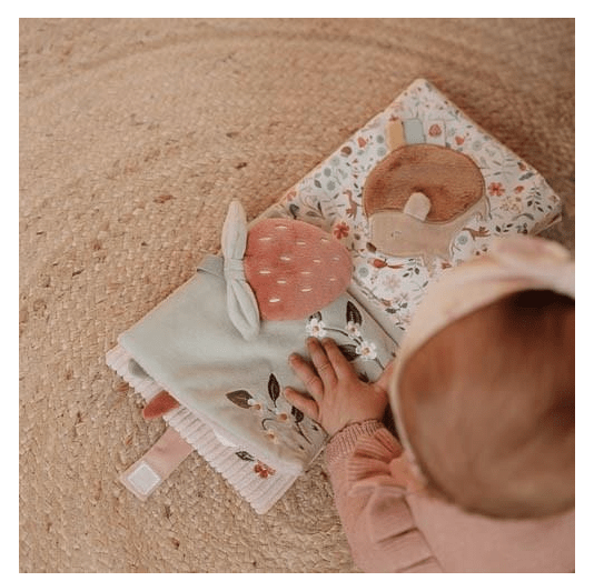 Little Dutch | Stoffen Boek | Activiteitenboek | Fairy Garden | 0+ - Kleine Eland
