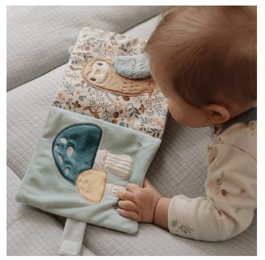 Little Dutch | Stoffen Boek | Activiteitenboek | Forest Friends | 0+ - Kleine Eland