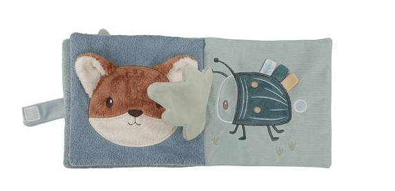 Little Dutch | Stoffen Boek | Activiteitenboek | Forest Friends | 0+ - Kleine Eland