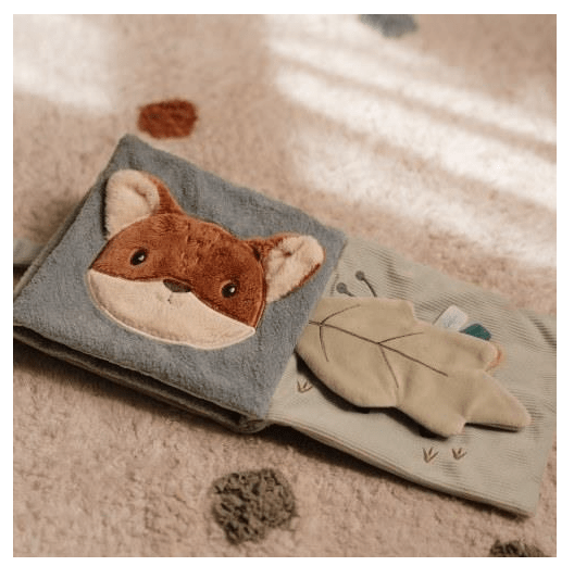 Little Dutch | Stoffen Boek | Activiteitenboek | Forest Friends | 0+ - Kleine Eland