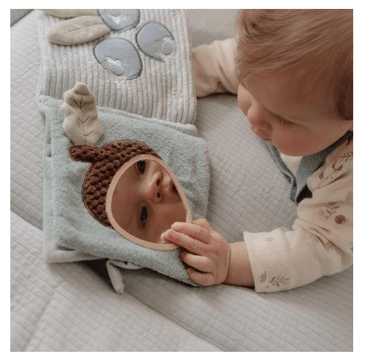 Little Dutch | Stoffen Boek | Activiteitenboek | Forest Friends | 0+ - Kleine Eland