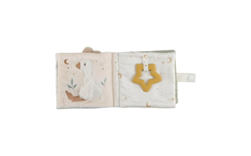 Little Dutch | Stoffen Boek | Activiteitenboek | Newborn Naturals | 0+ - Kleine Eland