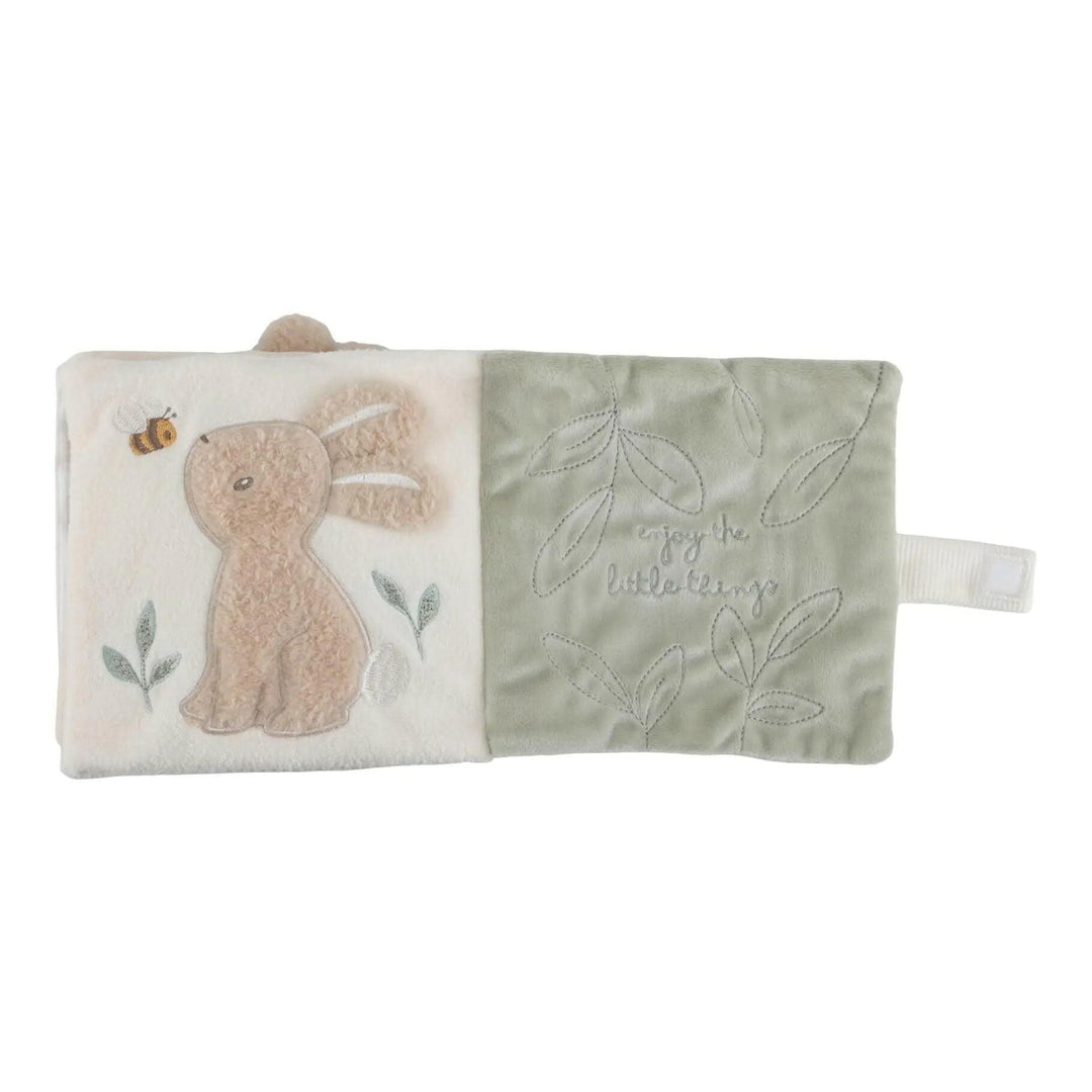 Little Dutch | Stoffen Boek | Activiteitenboek | Newborn Naturals | 0+ - Kleine Eland