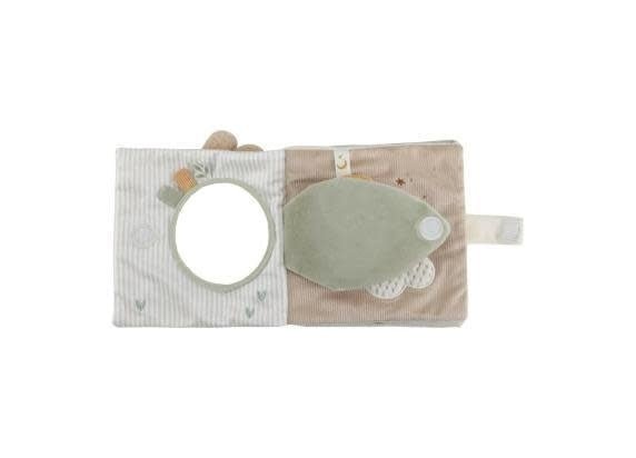 Little Dutch | Stoffen Boek | Activiteitenboek | Newborn Naturals | 0+ - Kleine Eland