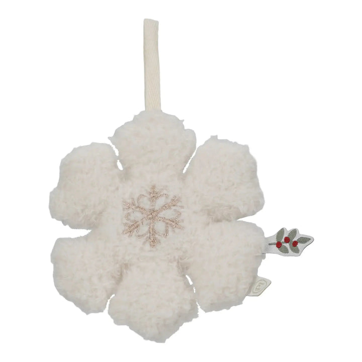 Little Dutch | Stoffen Kersthangers | Rosa (20 cm) | 4 delig | 1+ - Kleine Eland