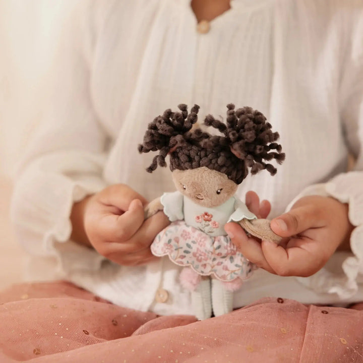 Little Dutch | Stoffen Knuffelpop | Evi | 10 cm | 1+ - Kleine Eland