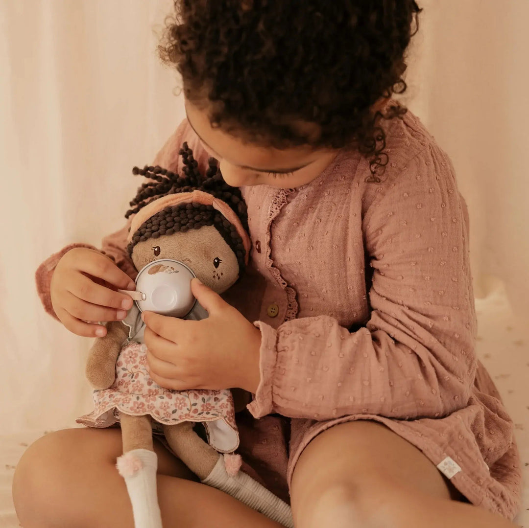 Little Dutch | Stoffen Knuffelpop | Evi | 35 cm | 1+ - Kleine Eland