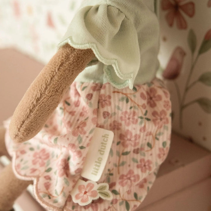 Little Dutch | Stoffen Knuffelpop | Evi | 35 cm | 1+ - Kleine Eland