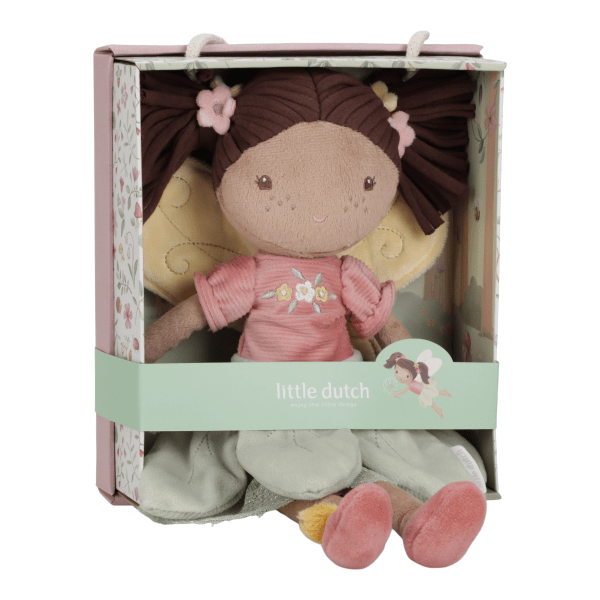 Little Dutch | Stoffen Knuffelpop | Fairy Evi | 35 cm | 1+ - Kleine Eland