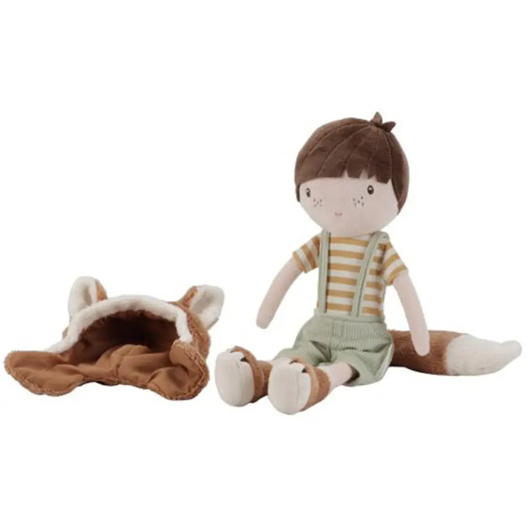 Little Dutch | Stoffen Knuffelpop | Forest Friends Sam | 35 cm | 1+ - Kleine Eland