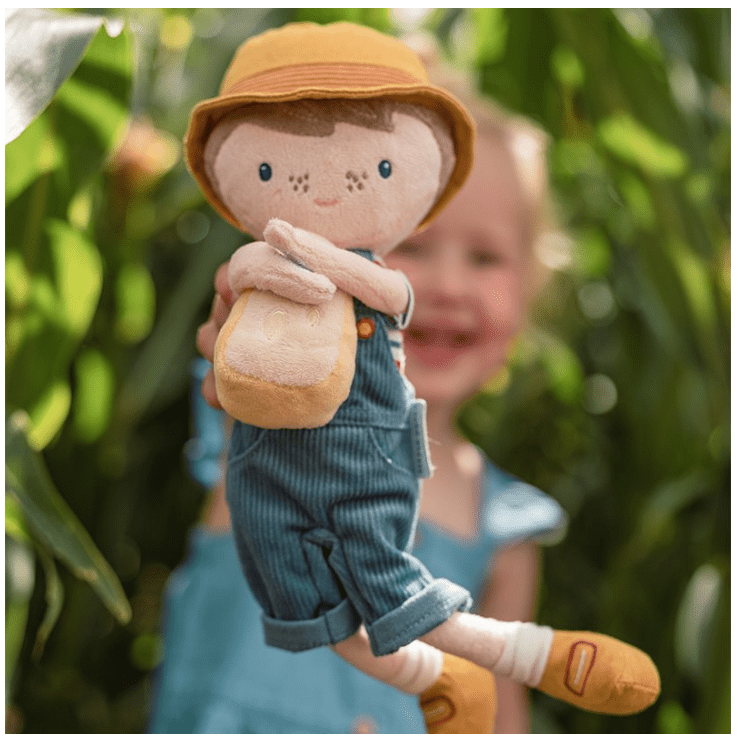 Little Dutch | Stoffen Knuffelpop | Hollandse Jim | 35 cm | 1+ - Kleine Eland