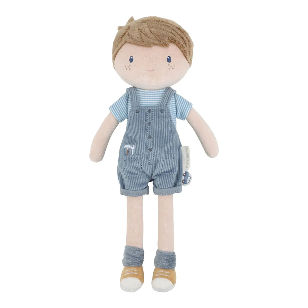 Little Dutch | Stoffen Knuffelpop | Jim | 35 cm | 1+ - Kleine Eland