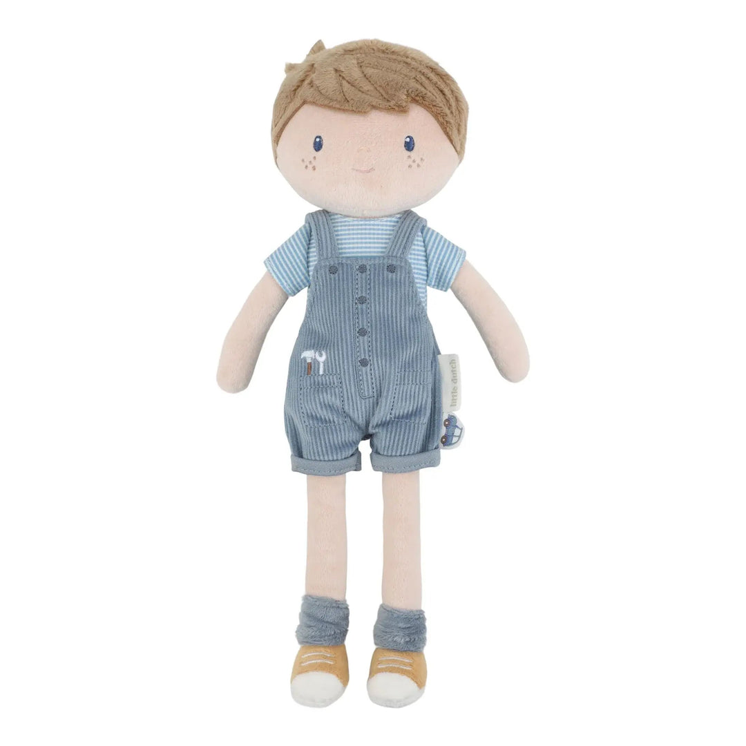 Little Dutch | Stoffen Knuffelpop | Jim | 35 cm | 1+ - Kleine Eland