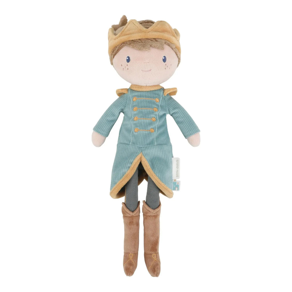 Little Dutch | Stoffen Knuffelpop | Prins Jim | 35 cm | 1+ - Kleine Eland