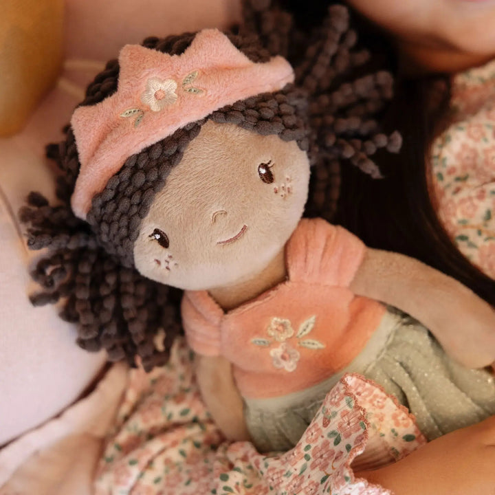 Little Dutch | Stoffen Knuffelpop | Prinses Evi | 35 cm | 1+ - Kleine Eland