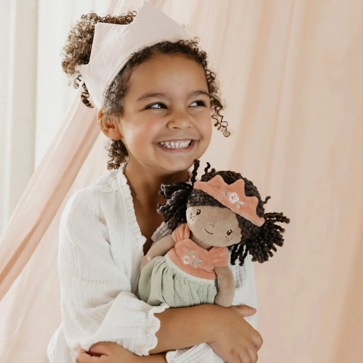 Little Dutch | Stoffen Knuffelpop | Prinses Evi | 35 cm | 1+ - Kleine Eland