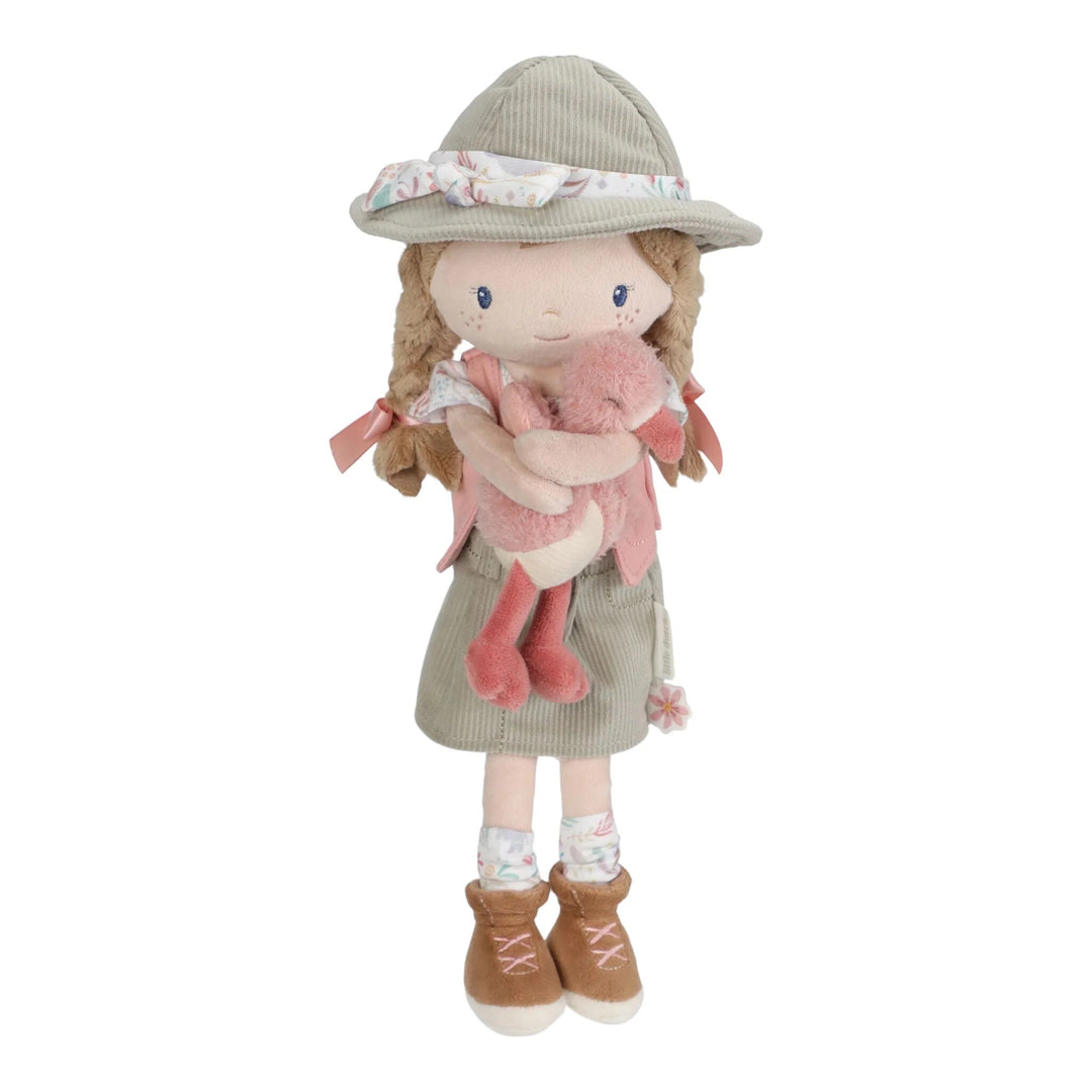 Little Dutch | Stoffen Knuffelpop | Ranger Rosa | 1+ - Kleine Eland