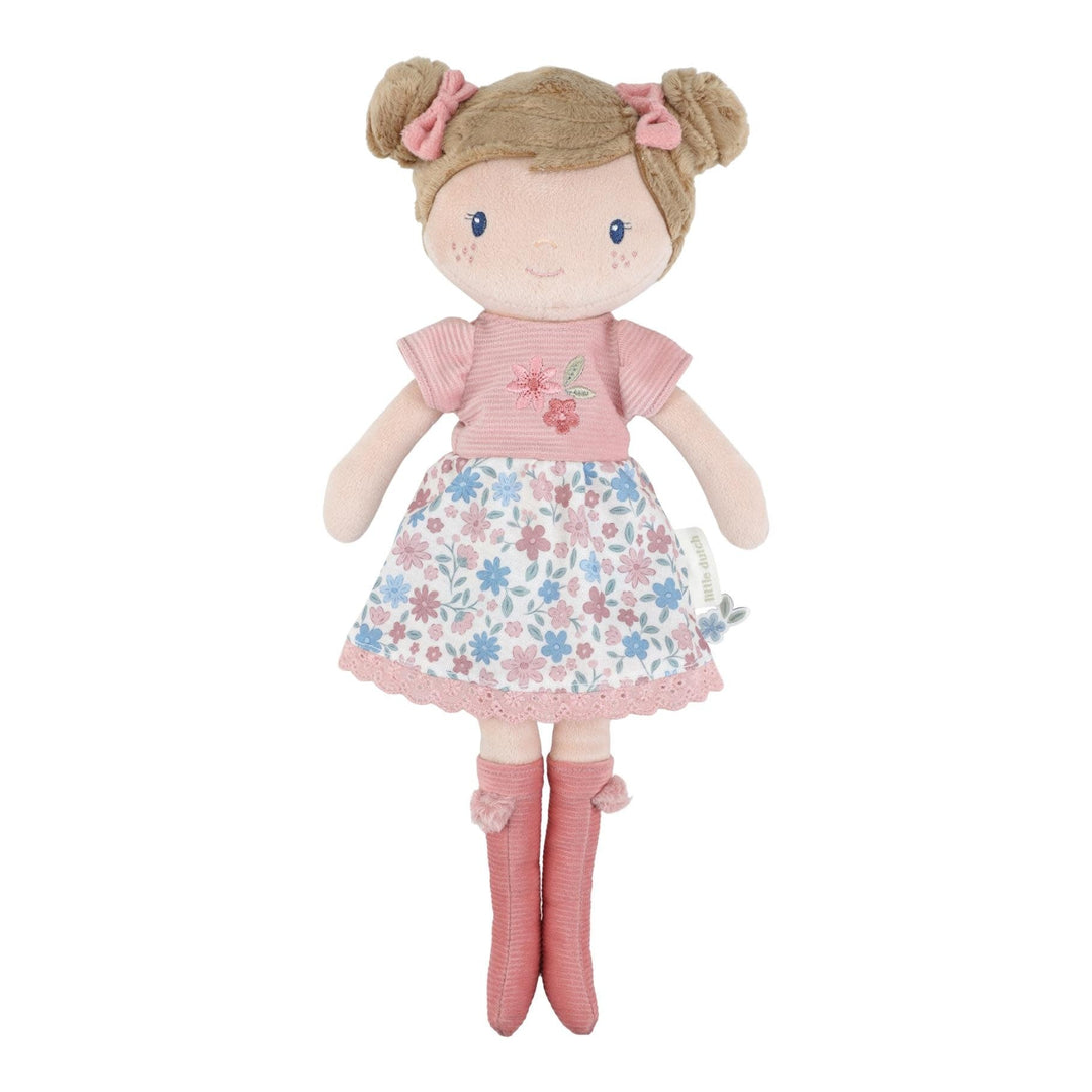 Little Dutch | Stoffen Knuffelpop | Rosa | 35 cm | 1+ - Kleine Eland