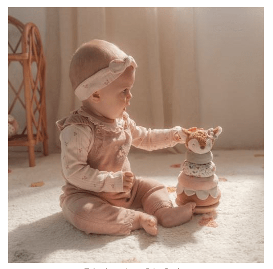 Little Dutch | Tuimelstapelaar | Fairy Garden | 11 x 11 x 26 cm | +18 mnd - Kleine Eland