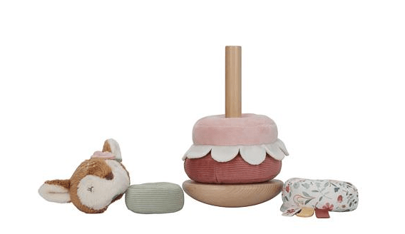 Little Dutch | Tuimelstapelaar | Fairy Garden | 11 x 11 x 26 cm | +18 mnd - Kleine Eland