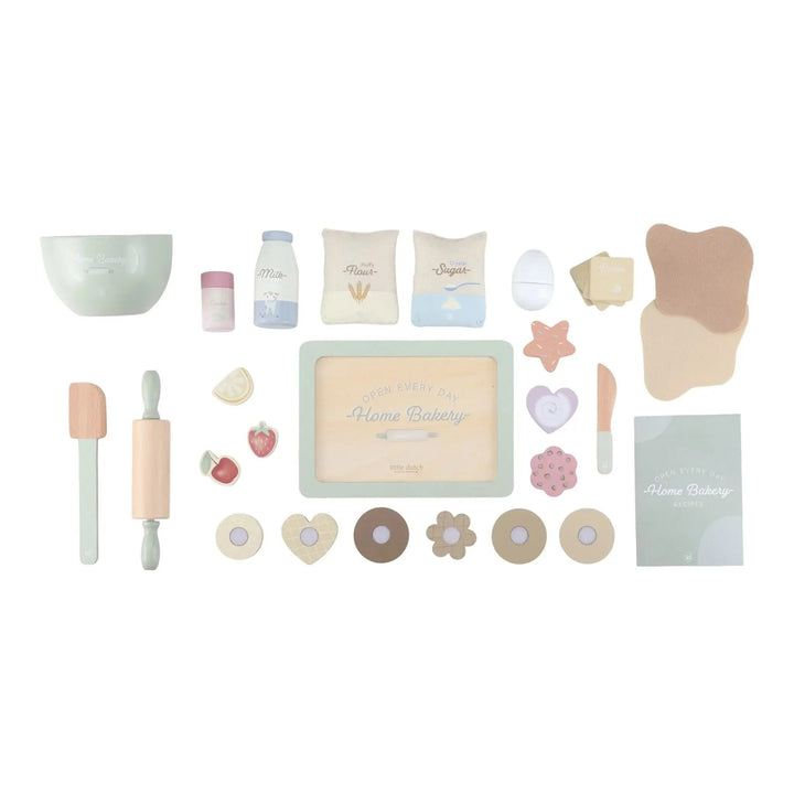 Little Dutch | Uitgebreide Houten Bakset | 3+ - Kleine Eland