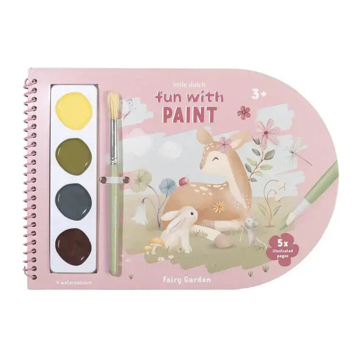 Little Dutch | Verfboek | Fairy Garden | 3+ - Kleine Eland