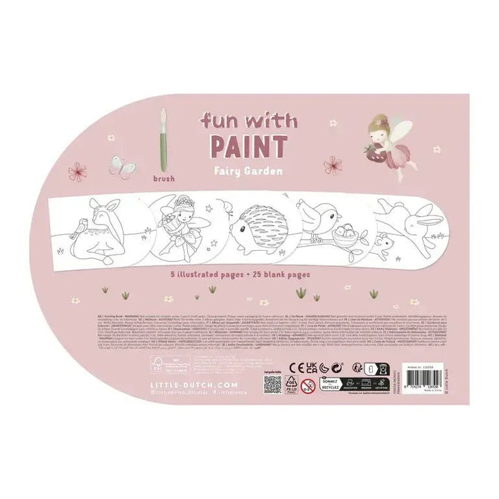 Little Dutch | Verfboek | Fairy Garden | 3+ - Kleine Eland