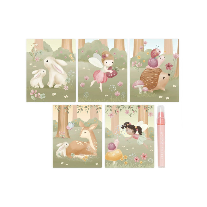 Little Dutch | Waterkleurboek | Rosa | 2+ - Kleine Eland