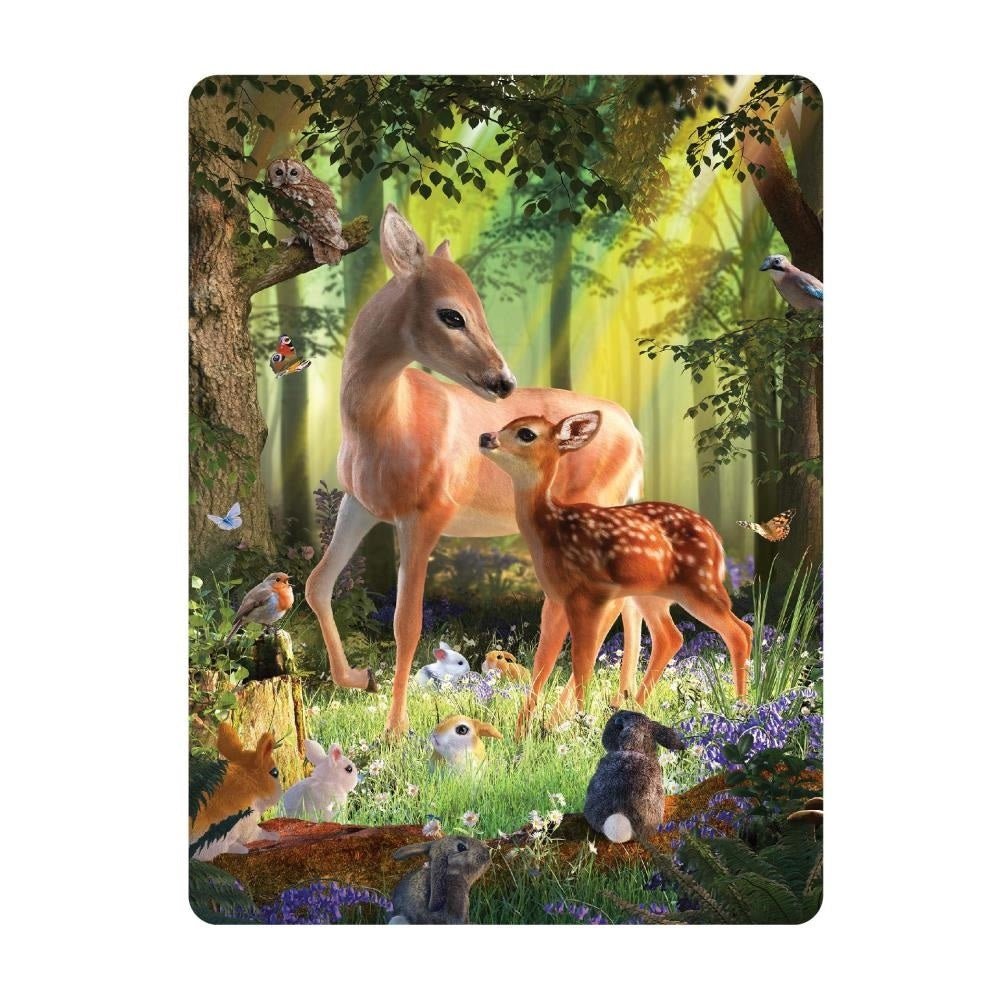 Live Life | 3D | Ansichtkaart | 15,4 x 11,3 cm | Deer at Dawn - Kleine Eland