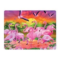 Live Life | 3D | Ansichtkaart | 15,4 x 11,3 cm | Flamingo Lingo - Kleine Eland