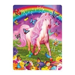 Live Life | 3D | Ansichtkaart | 15,4 x 11,3 cm | Pink Pony Dazzle - Kleine Eland