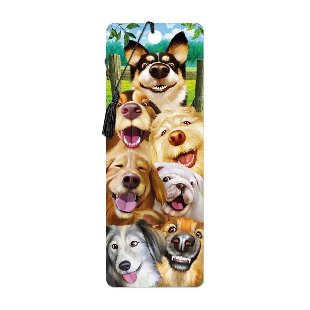 Live Life | 3D | Boekenlegger | Canine Selfie - Kleine Eland