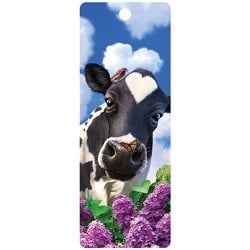 Live Life | 3D | Boekenlegger | Curious Cow - Kleine Eland