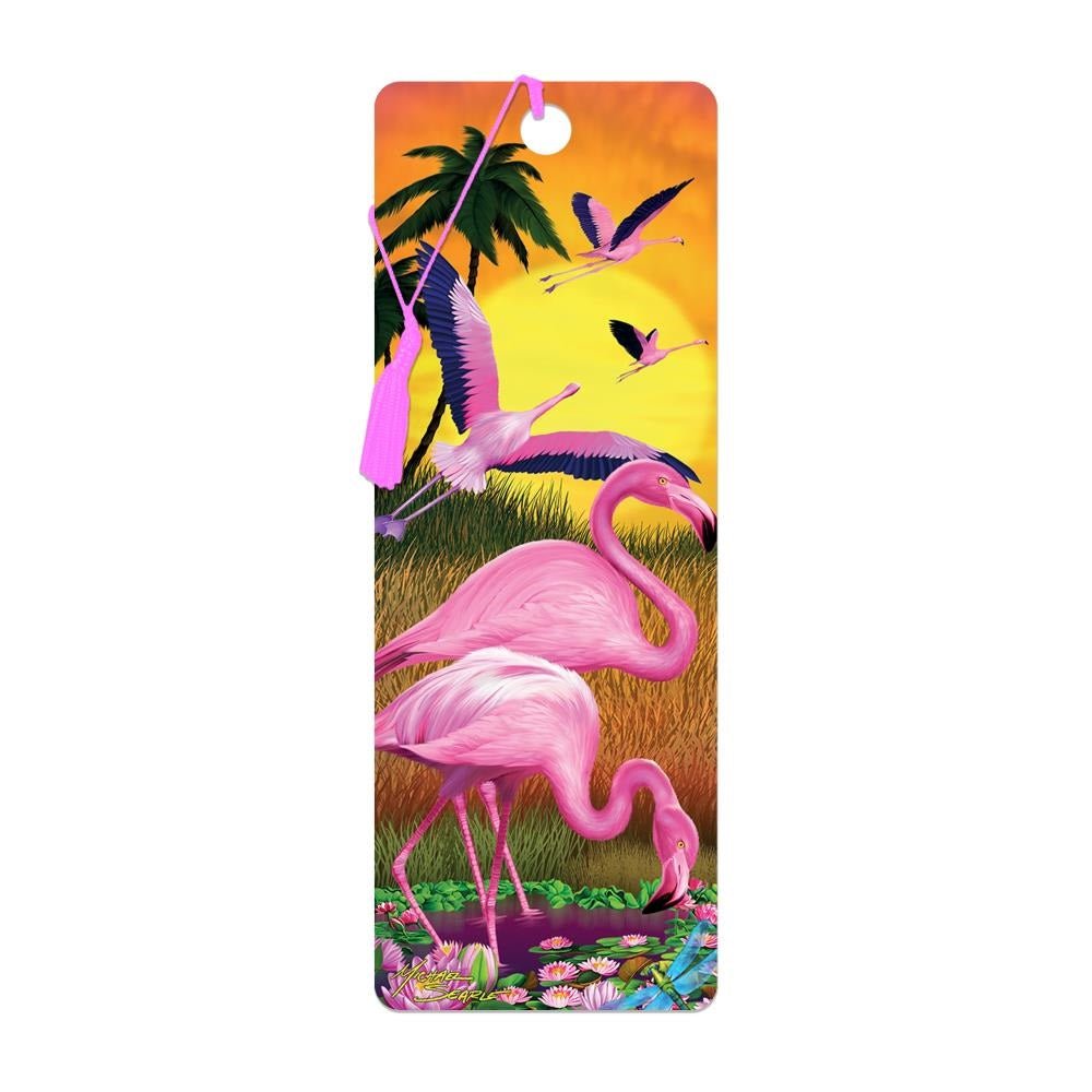 Live Life | 3D | Boekenlegger | Flamingo Lingo - Kleine Eland
