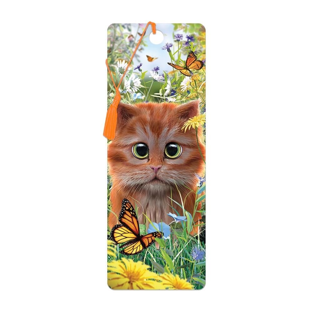 Live Life | 3D | Boekenlegger | Ginger Kitten - Kleine Eland