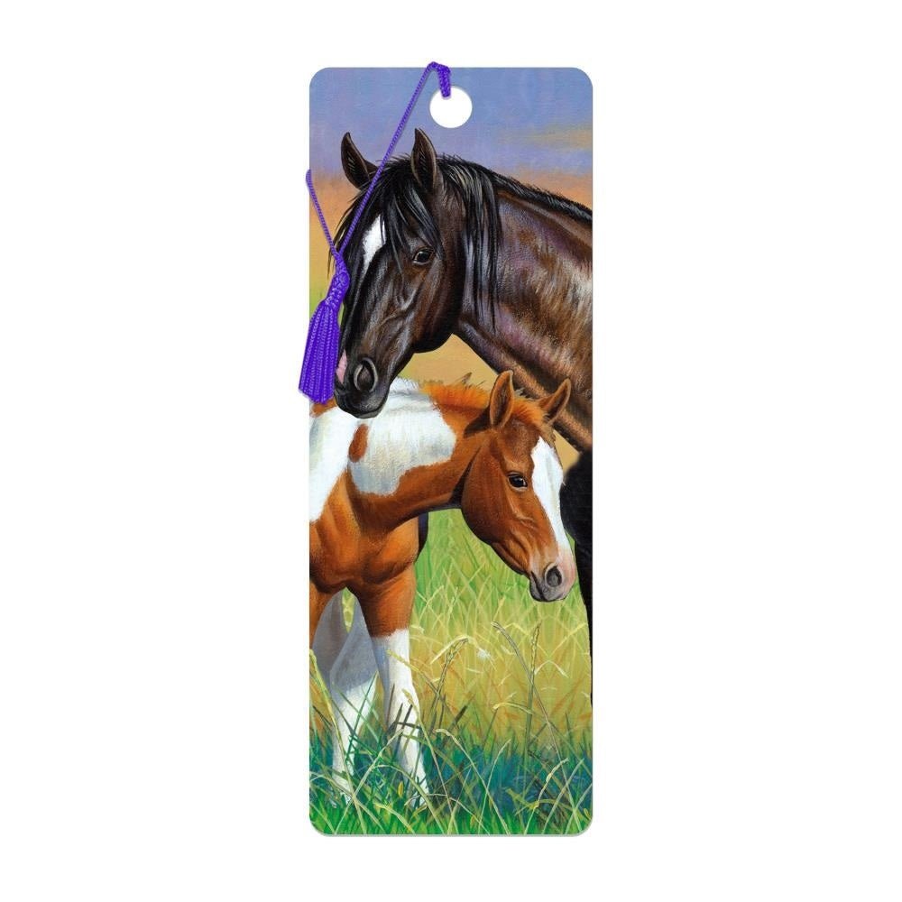 Live Life | 3D | Boekenlegger | Mare and Foal - Kleine Eland