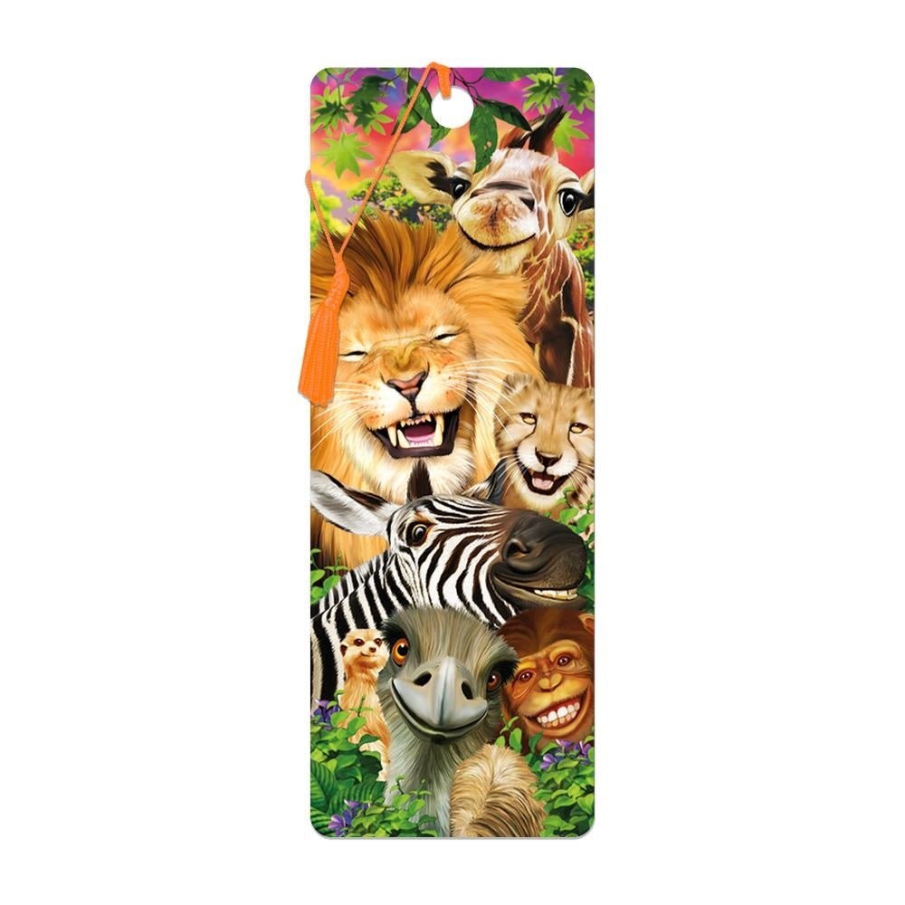 Live Life | 3D | Boekenlegger | Safari Smiles - Kleine Eland