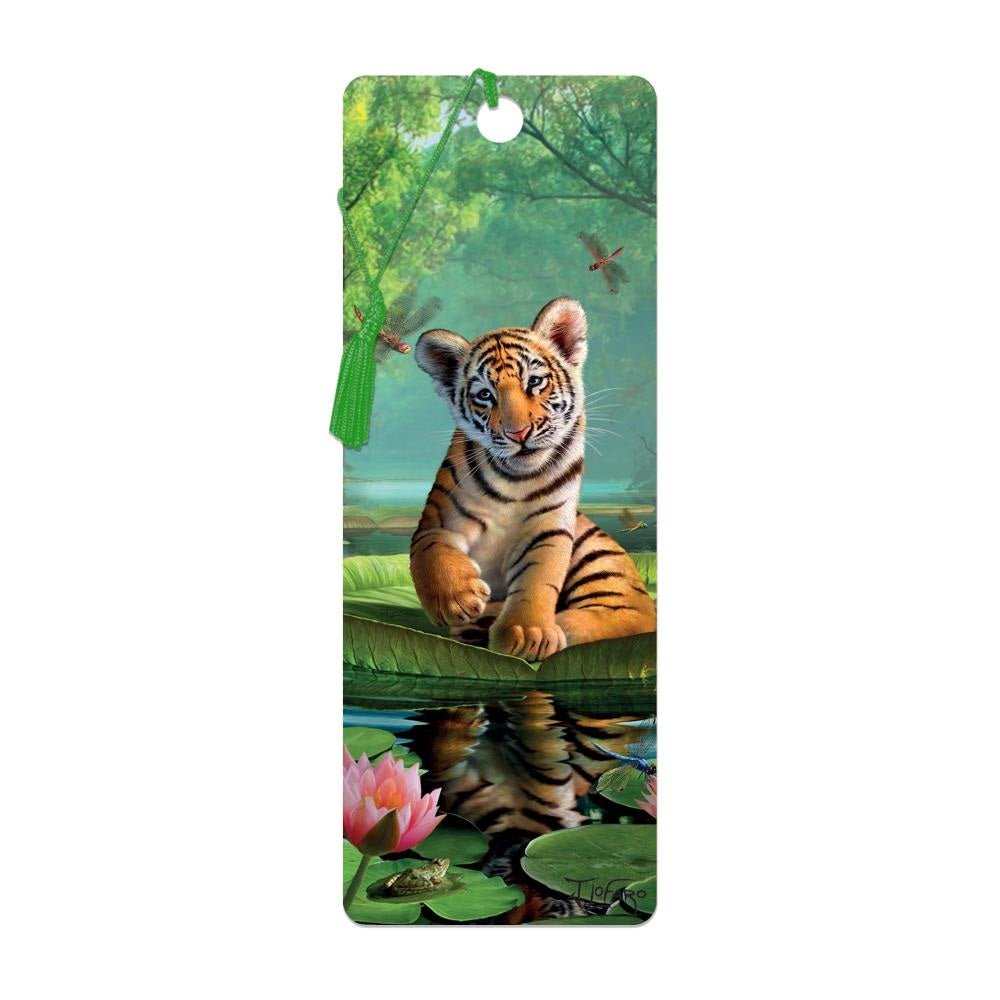 Live Life | 3D | Boekenlegger | Tiger Lily - Kleine Eland