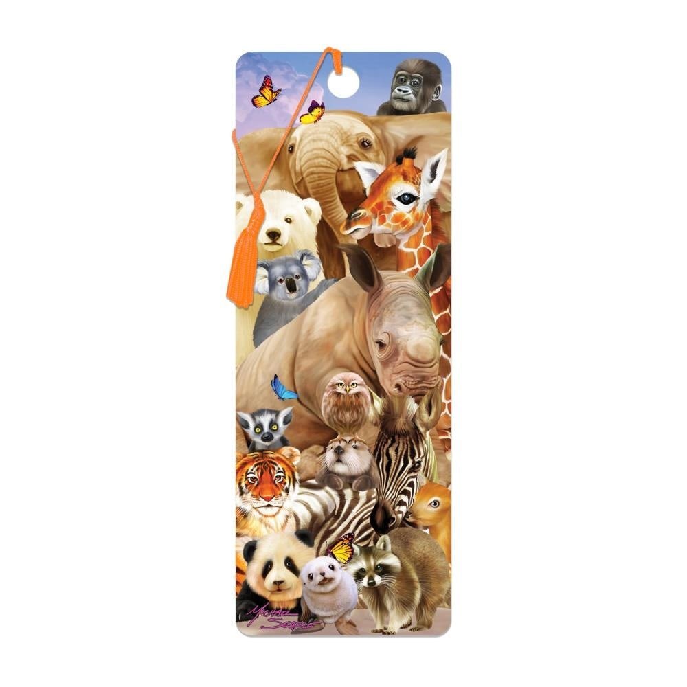 Live Life | 3D | Boekenlegger | Wild Smile - Kleine Eland