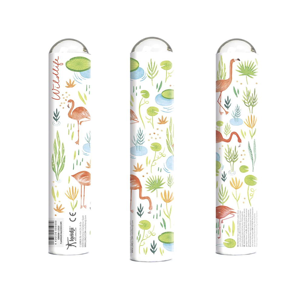 Londji kaleidoscope flamingos