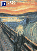Lenticular Card Moving | The Scream