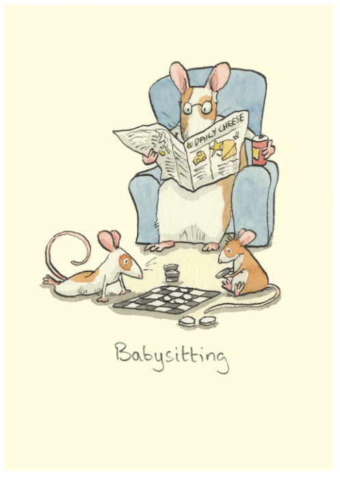 Two Bad Mice | Anita Jeram | Babysitting