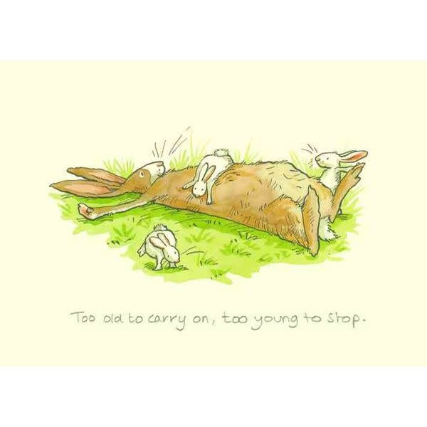 Two Bad Mice | Anita Jeram | Too old to carry on, too young to stop